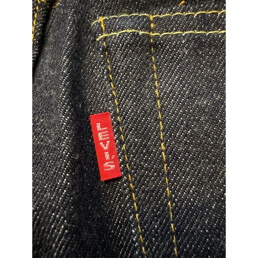 Vintage Levi's Clothing 501Z LVC XX Raw Selvedge Denim Jeans Size 31x34